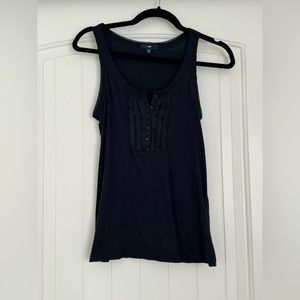 Gap Vintage Tank Top Navy Blue | XSmall